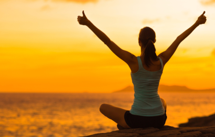 Meditationshaltung